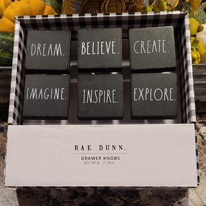 Rae Dunn drawer knobs set of 6